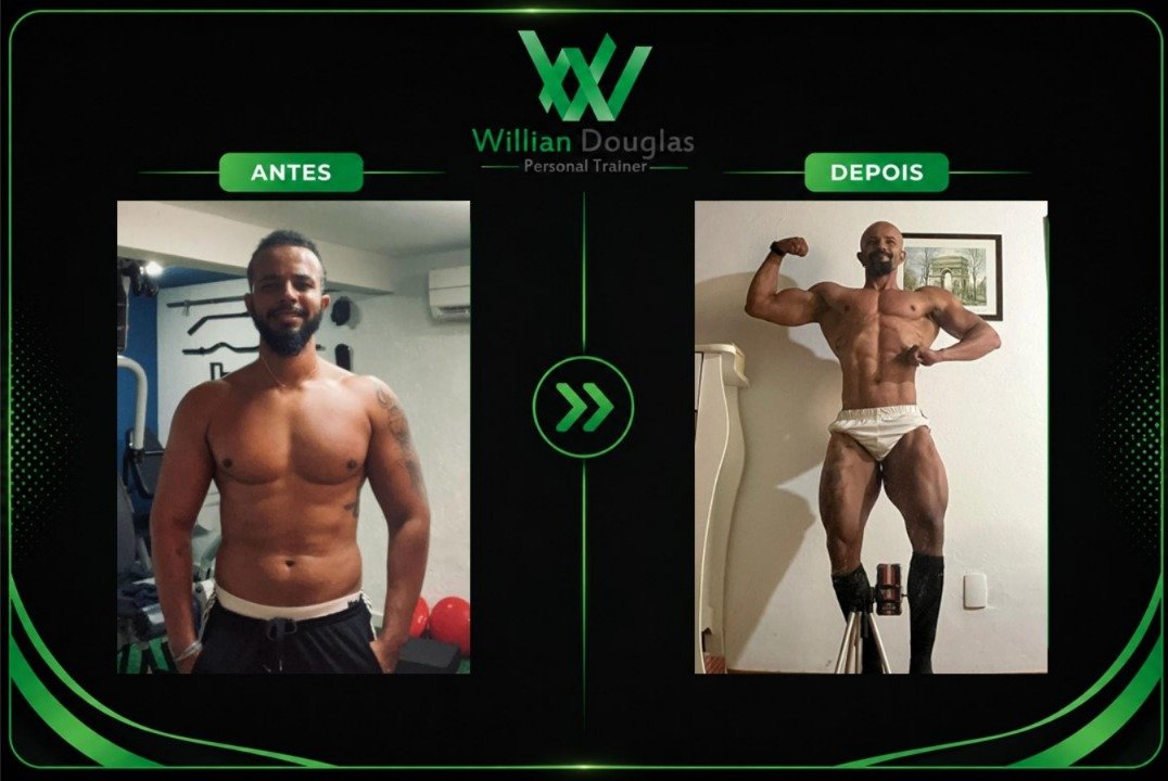 Matheus de Paula — antes e depois